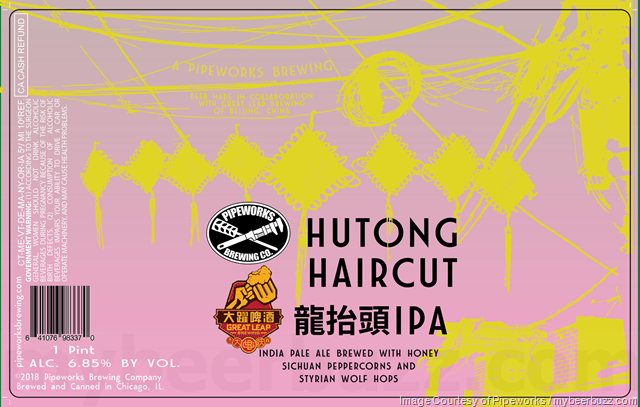 Pipeworks & China’s Great Leap Brewing Collaborate On Hutong Haircut IPA