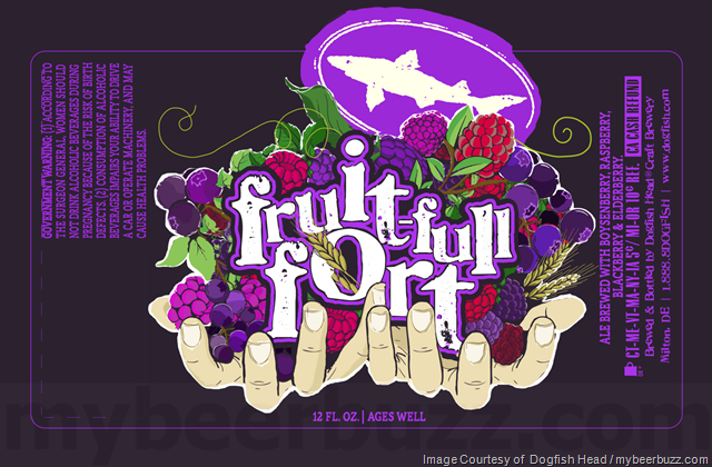 Dogfish Head Fruit-Full Fort 12oz Bottles Coming In July