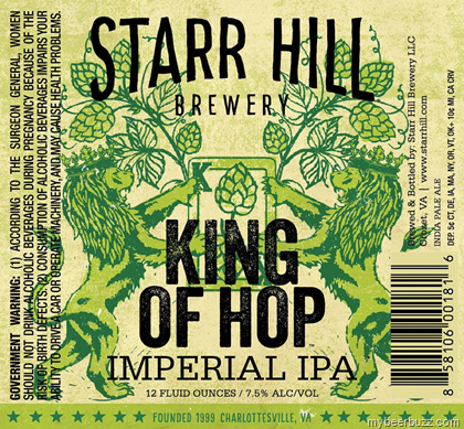 Starr Hill – King Of Hop Imperial IPA & The Hook Grapefruit Session IPA