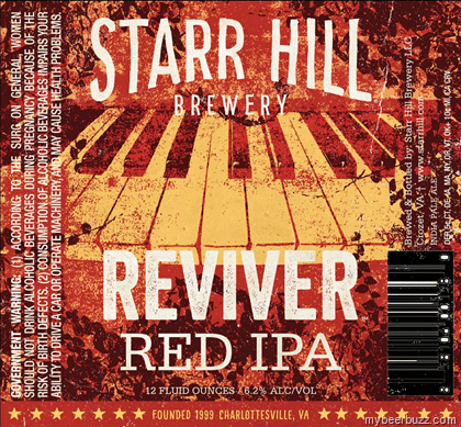 Starr Hill Updates Reviver Red IPA & Little Red Roostarr