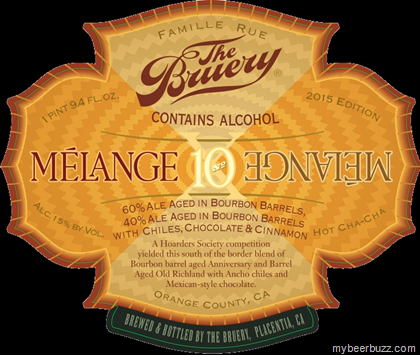 The Bruery – Melange No 10 – 15%-AbV