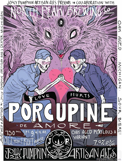 Jolly Pumpkin & North Peak Collaborate On Porcupine De Amore