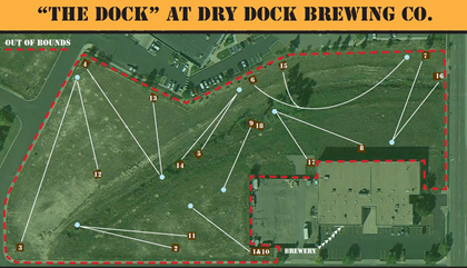 Dry Dock Brewing Presents The Dock, A Disc Golf Course at North Dock