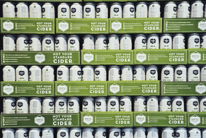 Seattle Cider Adds Basil Mint Cider Cans