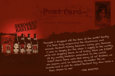 8 New Bastards Joining The Arrogant Bastard Family 11/7 (Bastard Day)