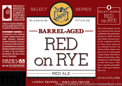Lompoc Select Series – Red On Rye Red Ale & Lomporter Cans