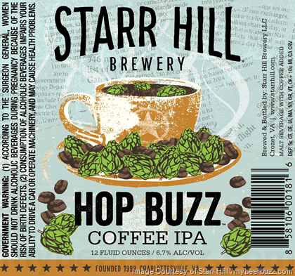 Starr Hill Adding Hop Buzz Coffee IPA Bottles