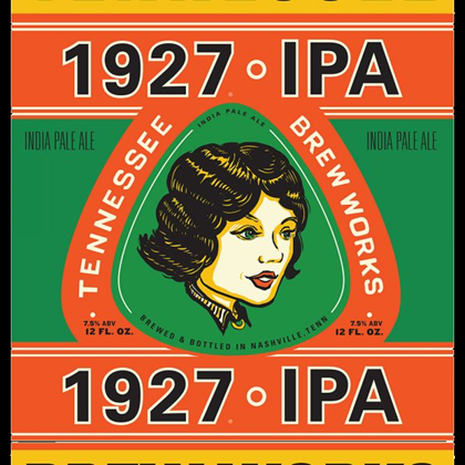 Tennessee Brew Works 1927 IPA (High Gravity) Coming 1/12