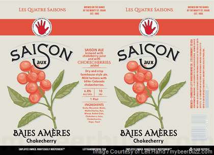Left Hand Les Quatre Saison – Saison Aux Baies Ameres