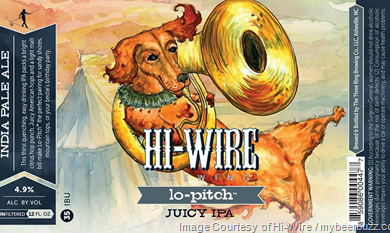 Hi-Wire Replacing Prime-Time Session Pale Ale With Lo-Pitch Juicy IPA