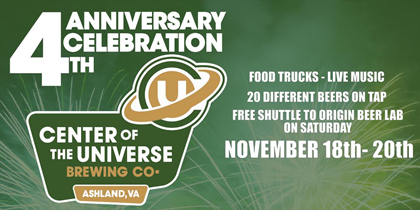 Center Of The Universe – Origin Beer Lab’s Grand Opening Preview