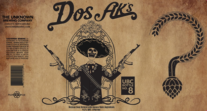 The Unknown Brewing – Dos AK’s Coming 11/2