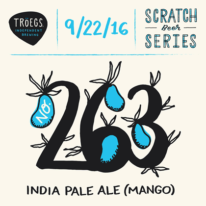 Troegs Scratch # 263 Mango IPA (Take 2) Available Today