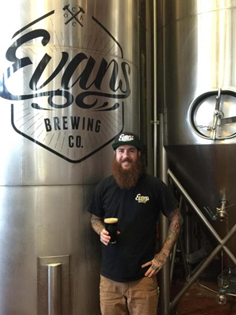 Kevin Hammons Appointed Director of Brewing At Evans Brewing