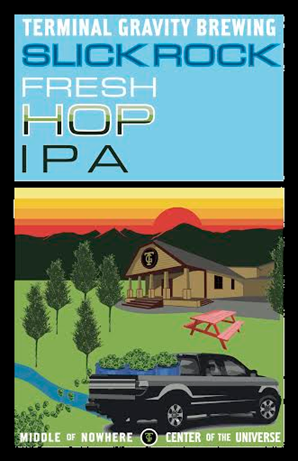 Terminal Gravity Brewing – Slick Rock Fresh Hop IPA Coming 9/18
