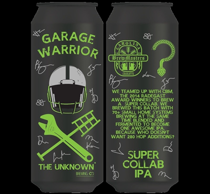 The Unknown Brewery Create Supermegaultra Homebrew Collaboration “Garage Warrior”