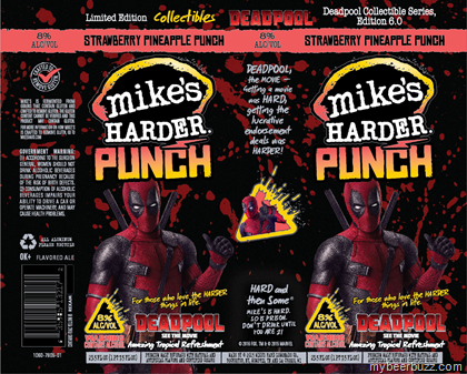 Mike’s Harder Deadpool Punch, Cranberry Lemonade & Blackberry Lemonade
