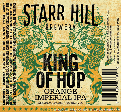Star Hill King Of Hop Orange Imperial IPA & Mango Habanero Imperial IPA