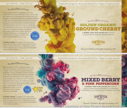 Haw River Farmhouse Barn & Barrel Organic Golden Ground Cherry and Mixed Berry & Pink Peppercorn Coming 1/28