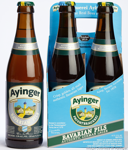 Ayinger Bavarian Pils Bottles Now Available In The U.S.