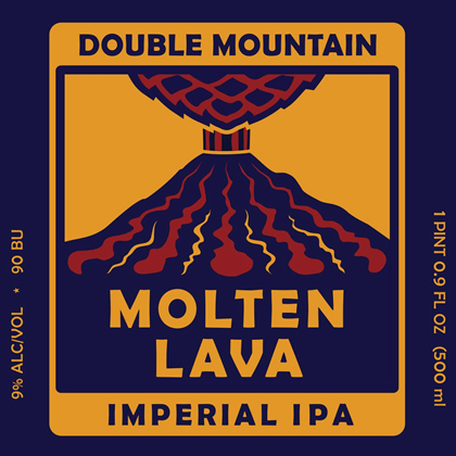 Double Mountain Molten Lava Imperial IPA Added to Summer Beer Line Up
