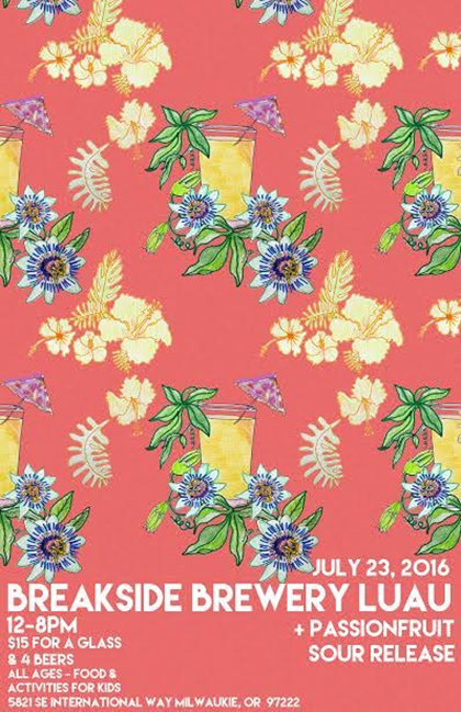 Breakside 3rd Annual Summer Luau Coming 7/23