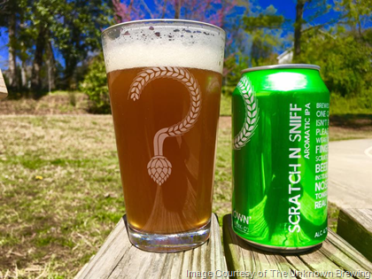 The Unknown Brewing Co – Scratch N’ Sniff Session IPA Cans