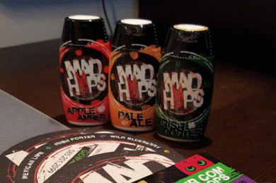 Mybeerbuzz.com Highlights Mad Hops Flavored Brew Drops