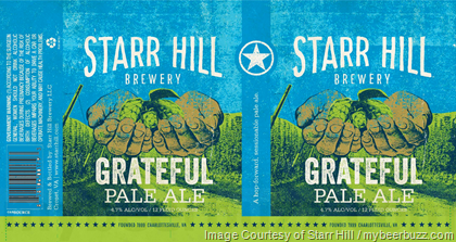 Starr Hill – Grateful, Warehouse Pils, The Hook & The Love 12oz Cans