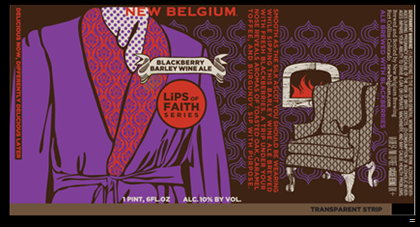 New Belgium Lips of Faith Blackberry Barley Wine Now Available