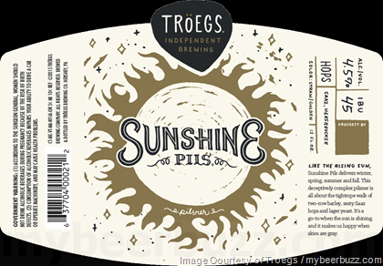 Troegs Updating Sunshine Pils Packaging