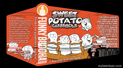 Funky Buddha – Sweet Potato Casserole Coming 9/1