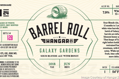 Hangar 24 Galaxy Gardens Coming To Barrel Roll Series / Brut Force IPA / Aventura / Amarelle