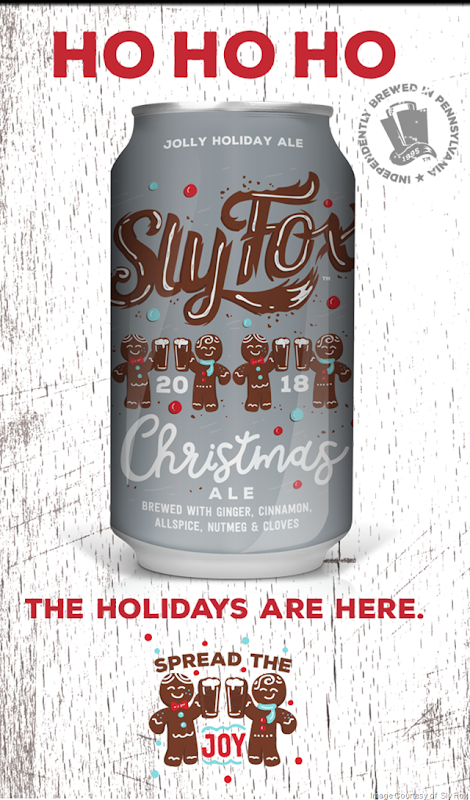Sly Fox Christmas Ale 2018 Now Available