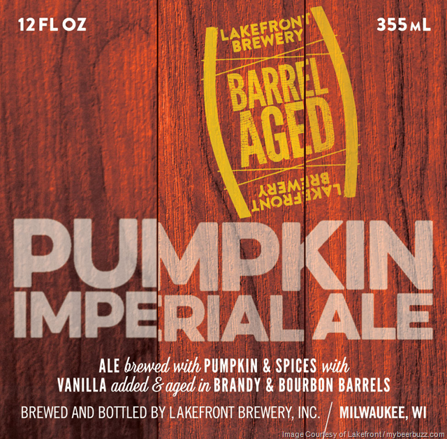 Lakefront – Brandy & Bourbon Barrel-Aged Pumpkin Imperial Ale