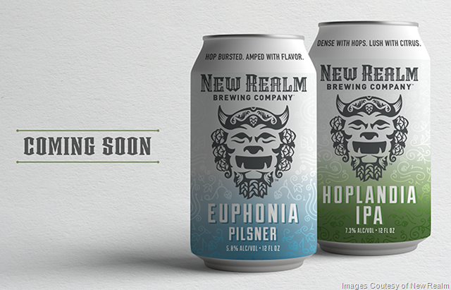 New Realm Adding Euphonia & Hoplandia IPA Cans In April