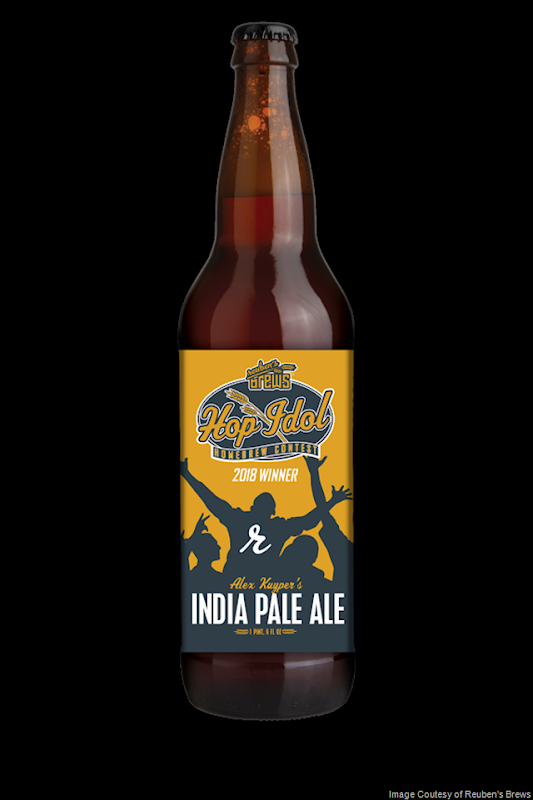 Alex Kuyper Wins Reuben’s Brews Second Annual Hop Idol Homebrew Contest