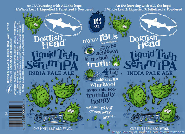 Dogfish Head Adding Liquid Truth Serum 16oz Cans