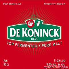 DeKonick–Top Fermented Pure Malt