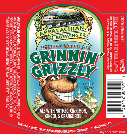 Appalachian Brewing Co-Grinnin’ Grizzly