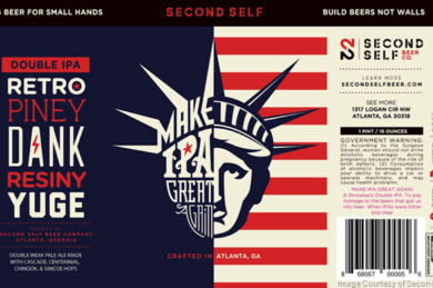 Second Self Releasing Make IPA Great Again Cans 4/28