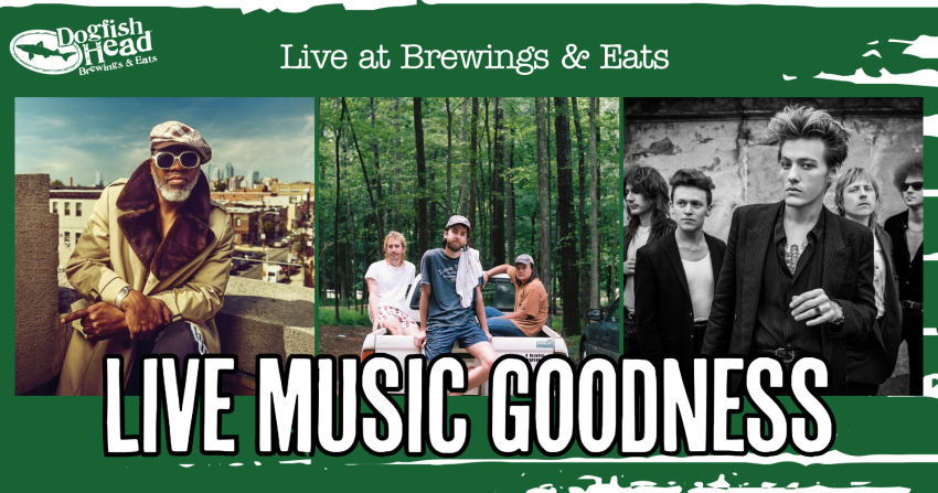 Dogfish Head Presents National Musical Acts FOR FREE?!