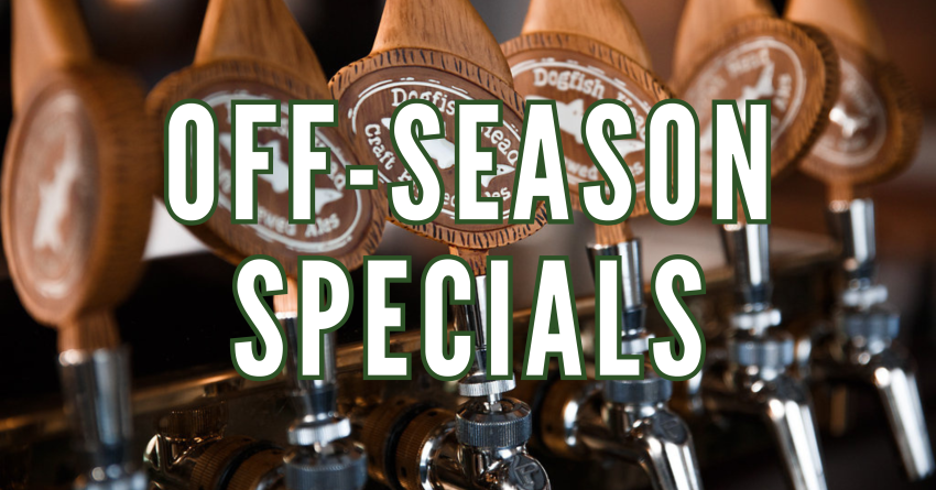 Dogfish head Off-Season Specials Are Back