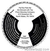 Prism Brewing–ParTea Ale