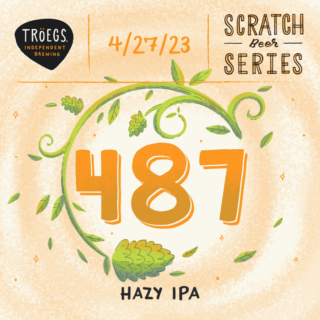 Tröegs Releasing Scratch # 487 Hazy IPA