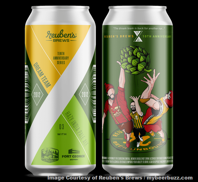 Reuben’s 10th Anniversary Collab Series” with Great Notion & Fort George
