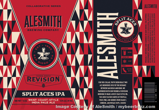 AleSmith & Revision Brewing Collaborate On Split Aces IPA