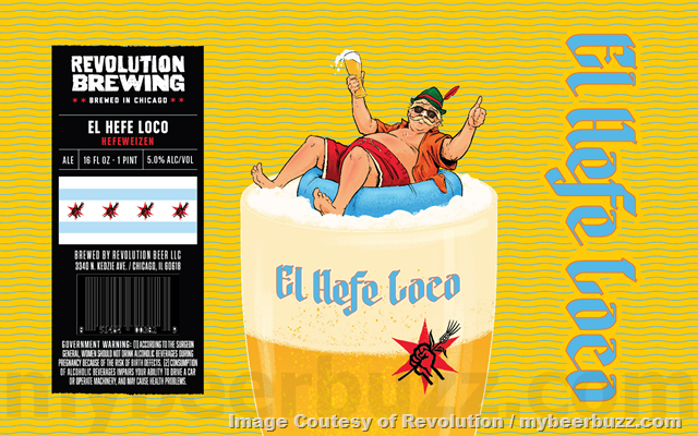 Revolution Adding El Hefe Loco Hefeweizen / DDH Revolution-Hero