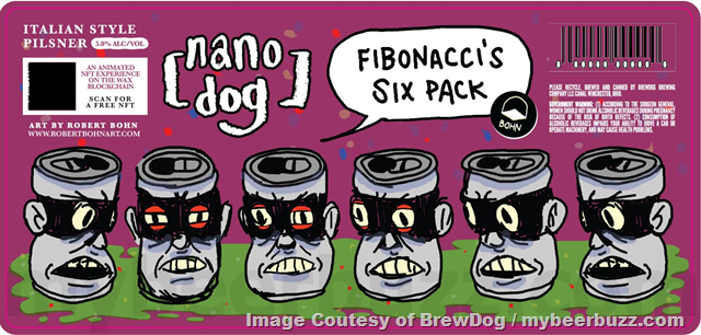 BrewDog Adding nanodog Fibonacci’s Six Pack / Overworks Ruby Sue / Overworks Lavenberry / Jet Black Heart / Peach Pursuit / Mostow Lūáu / Summer Squash / Nitro Hazy Jane / Imperial Hazy Jane / 100% All In Pelotonia / Berry Basil Smash / Tentacles & Talons / Cannon Blast / Coco Topia / Alert Level Orange / Crimson Crown / Street Dog / Barista Vista / Cozy & Cordial