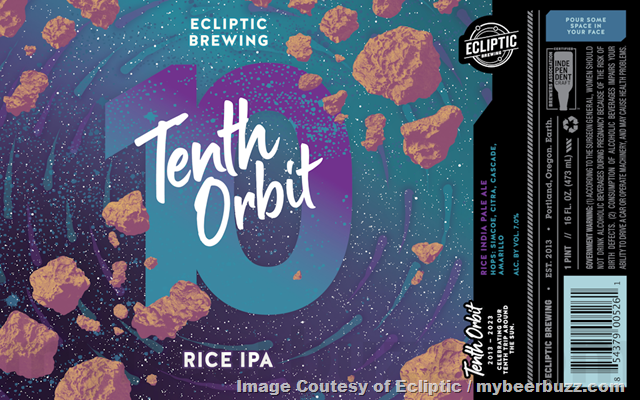 Ecliptic Brewing to Celebrate Tenth Anniversary with Rice IPA and Party at their Mothership Pub